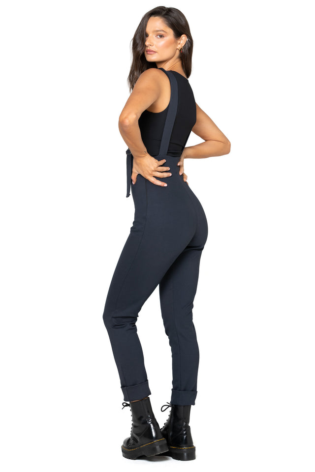 Charcoal Push It Ponte Ultra High Overall