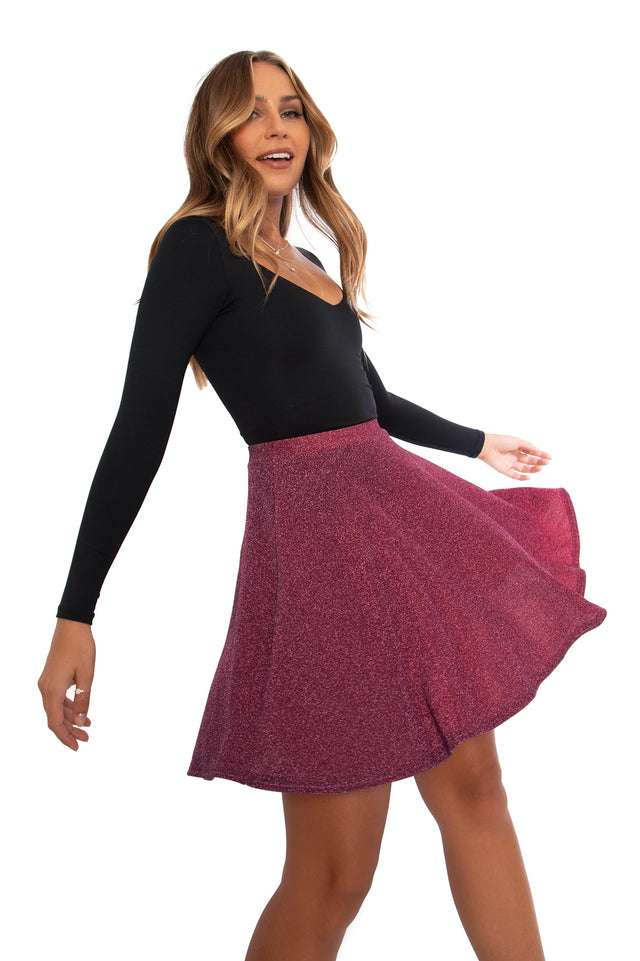 Cherry Party Skater Skirt