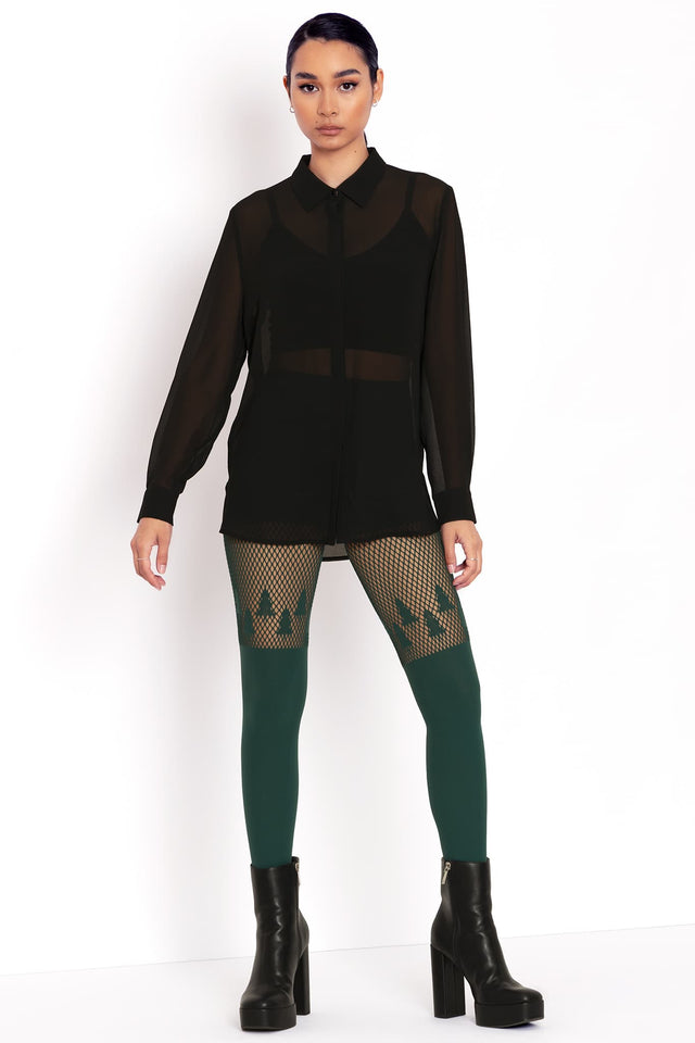 Christmas Tree Hosiery