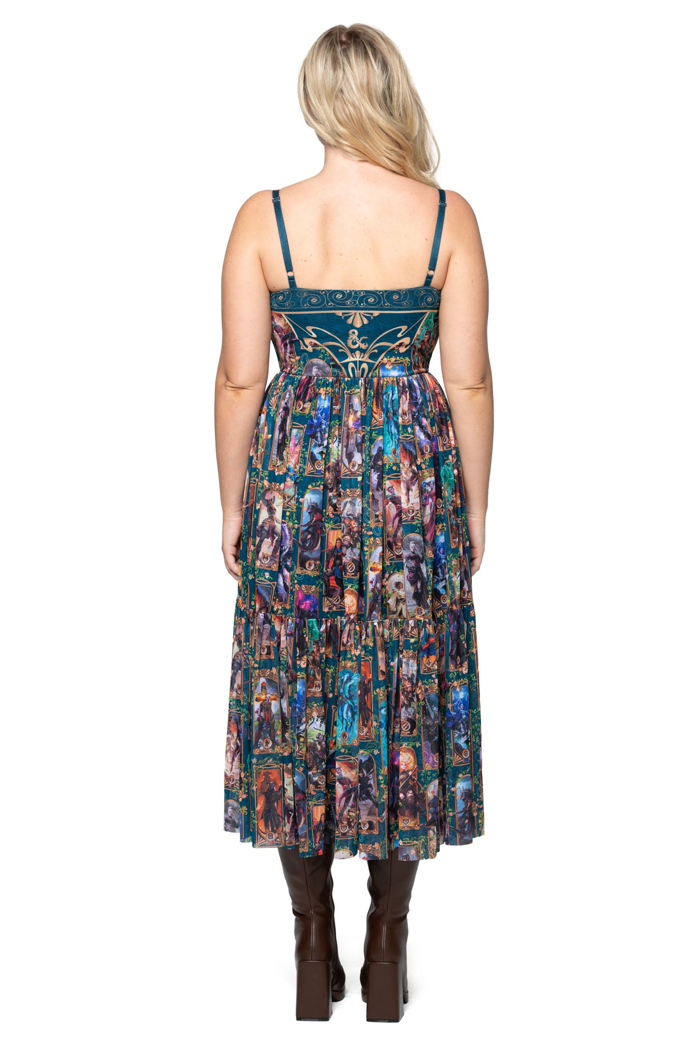 Class Art Scoop Sheer Midaxi Dress - Limited – BlackMilk