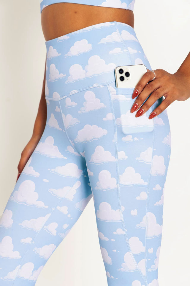 Cloud Nine High Waisted Ninja Pants