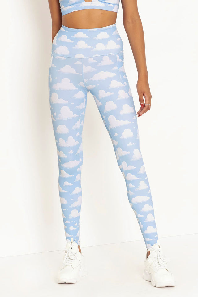 Cloud Nine High Waisted Ninja Pants