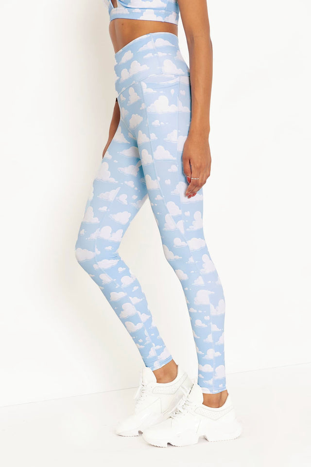 Cloud Nine High Waisted Ninja Pants