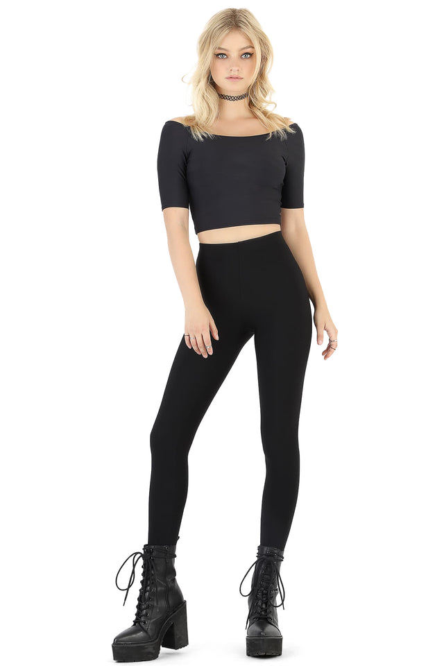 Cosy High Waisted Leggings front