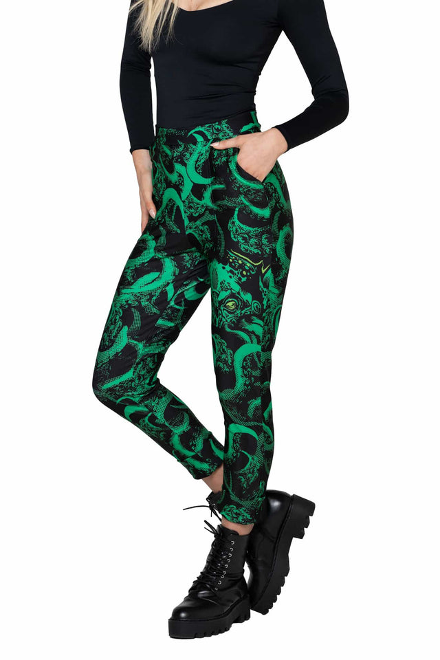 Cthulhu Cuffed Pants