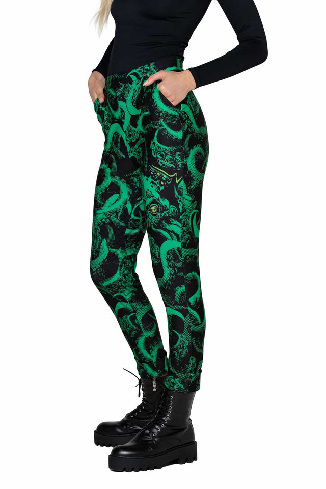 Cthulhu Cuffed Pants