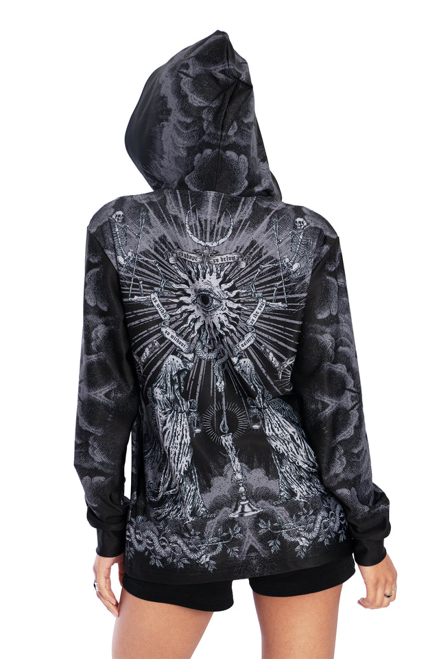 Dark Rites Hoodie Sweater Back