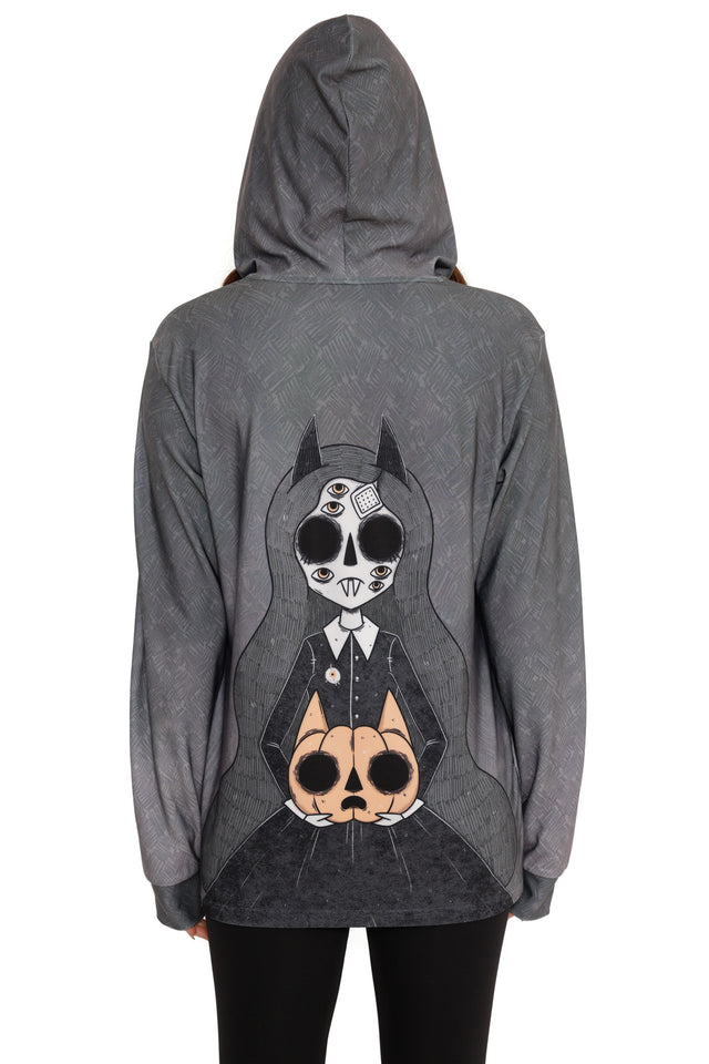 Demon Girl Hoodie Sweater