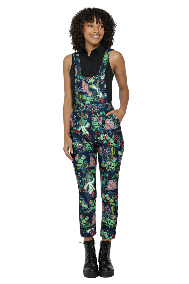 Desert Garden Long Overalls