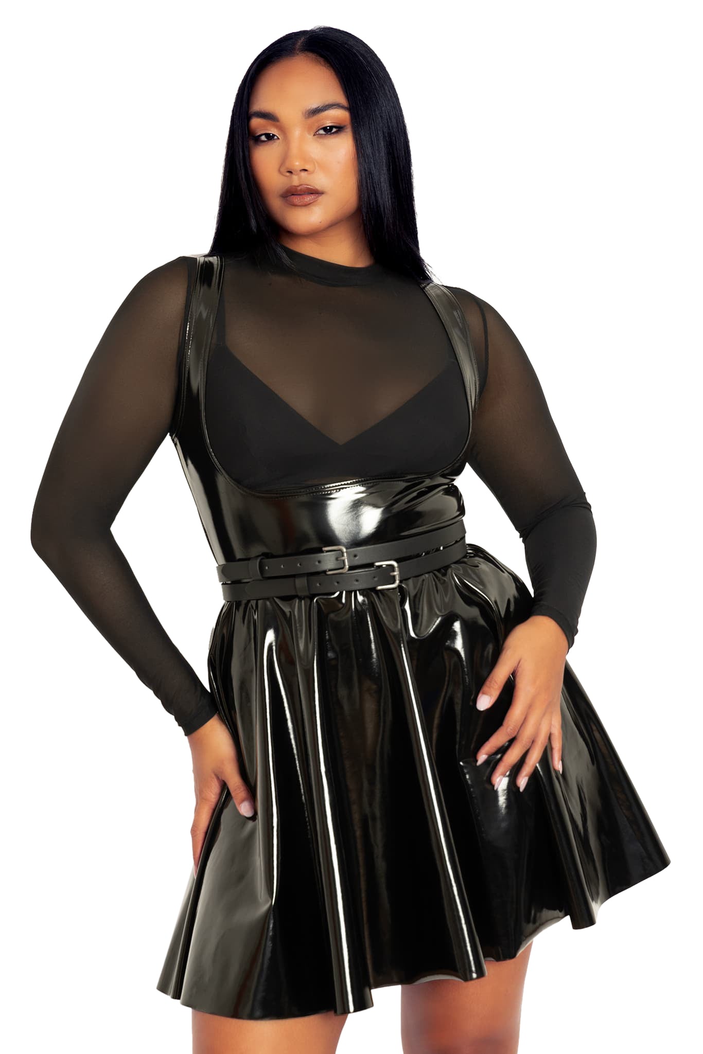 洋楽 Showbiz / Big L, Silky Black Double Pack Vintage 90s Slinky Black Maxi Tank Dress - Large – Flying