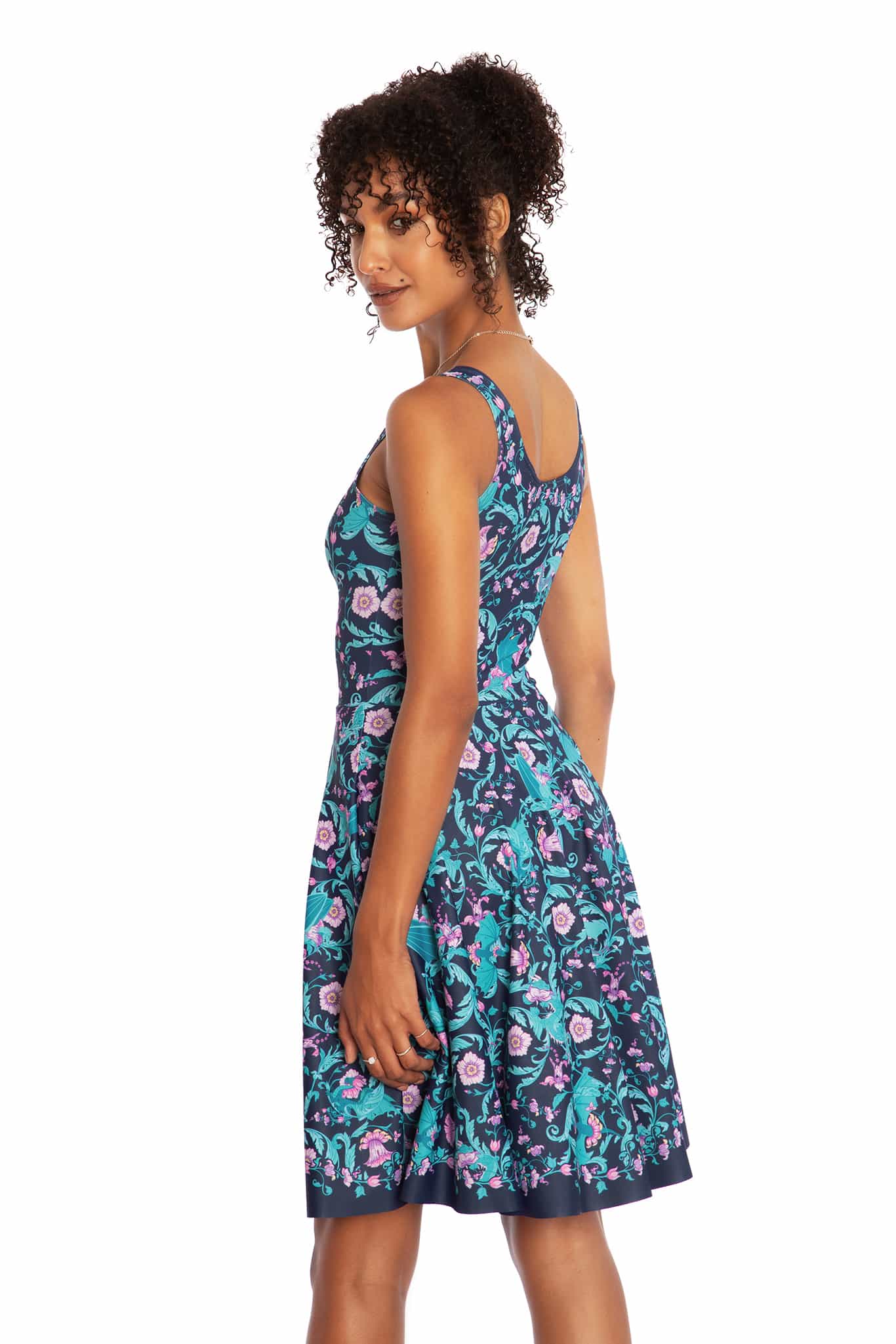 Dragon Garden Scoop Longline Dress - Limited – BlackMilk Clothing