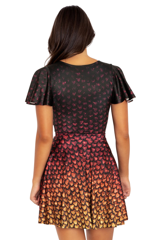 Drogon Dragon Egg Rio Skater Dress