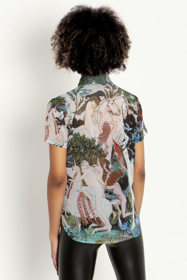 Duncan Unicorns Cute As A Button Shirt