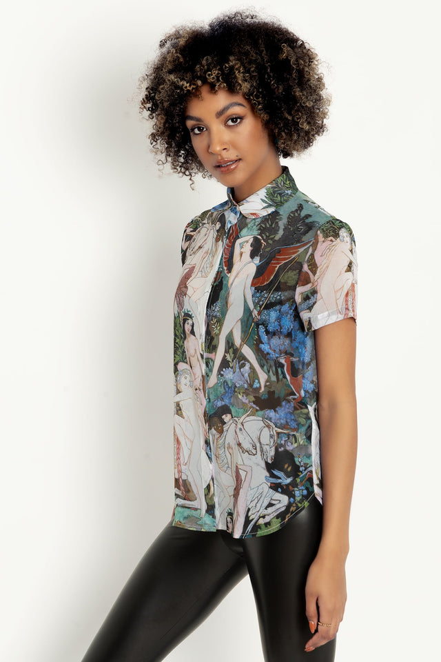 Duncan Unicorns Cute As A Button Shirt