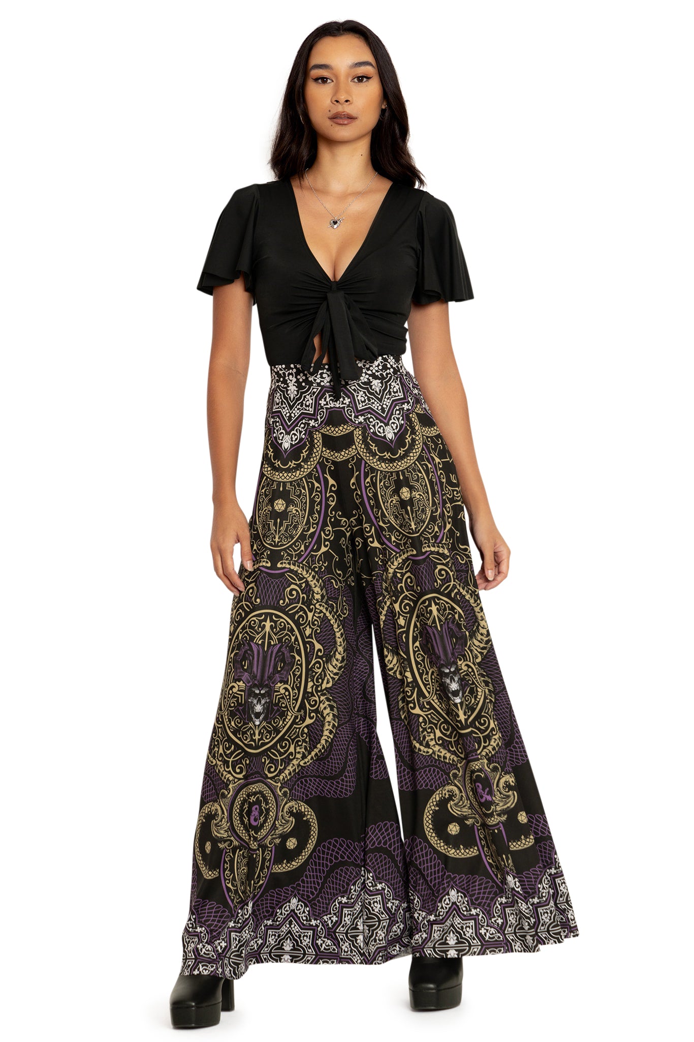 Dungeon Master Palazzo Pants - Limited – BlackMilk Clothing