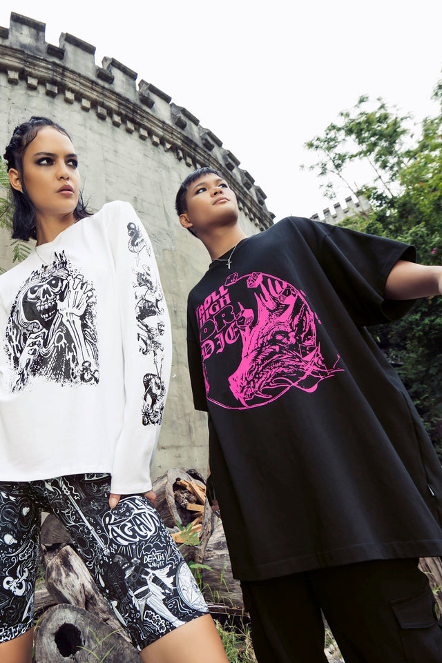 Dungeons And Dragons Roll High Or Die Oversized Tee Campaign 