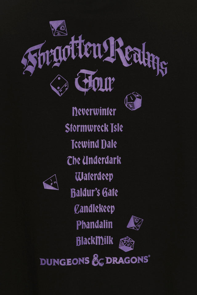 Dungeons And Dragons Roll High Or Die Oversized Tee Swatch 