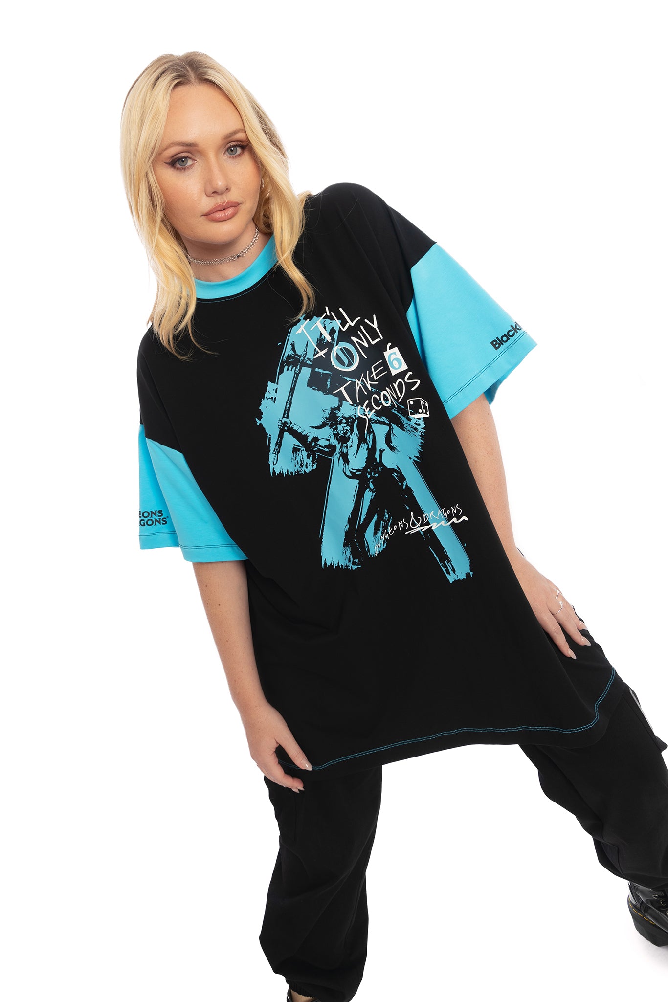 Six Seconds For Chaos Giant Tee - Limited – BlackMilk Clothing