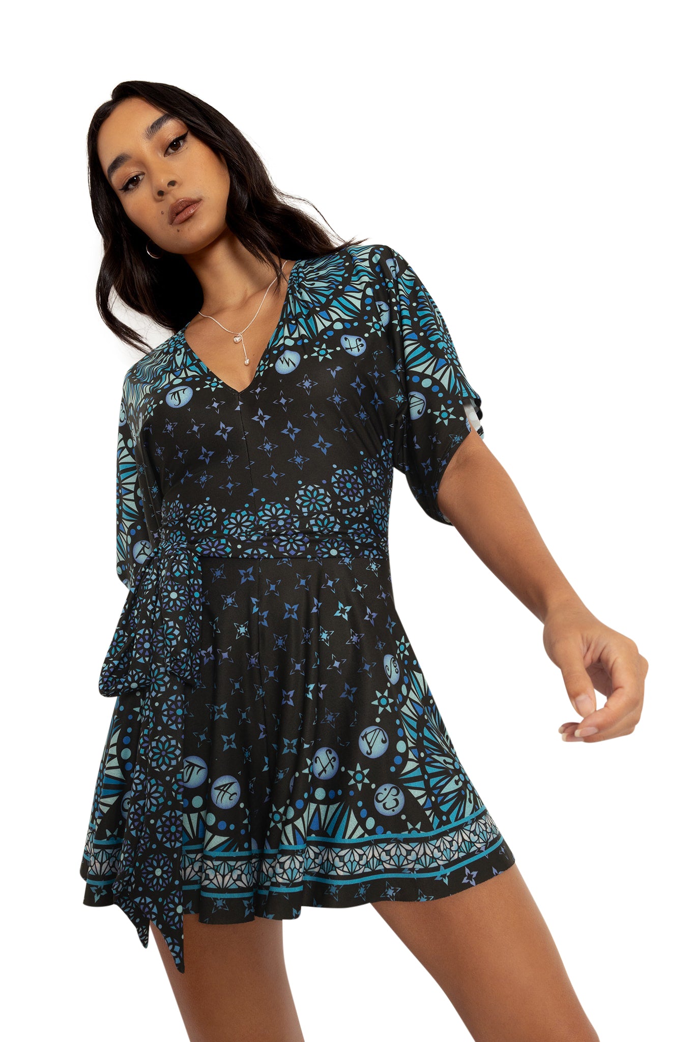 The Harpers Slinky Playsuit - Limited – BlackMilk Clothing