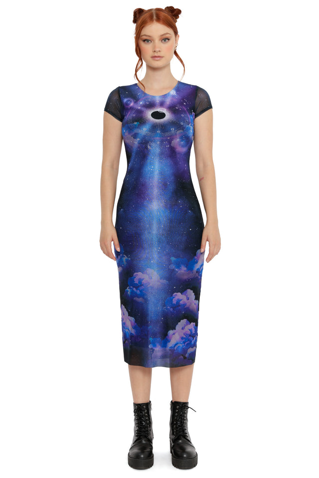 BlackMilk | Eclipse Sheer Cap Sleeve Bodycon Maxi Dress | Black | XXL BlackMilk | Eclipse Sheer Cap Sleeve Bodycon Maxi Dress | Black | XXL