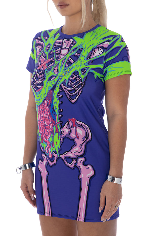 Electro-Necrosis Tee Dress