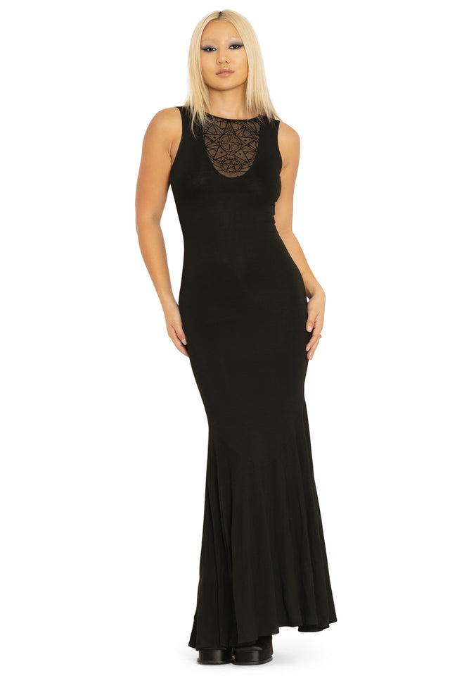 Enchantment Trumpet Maxi Dress