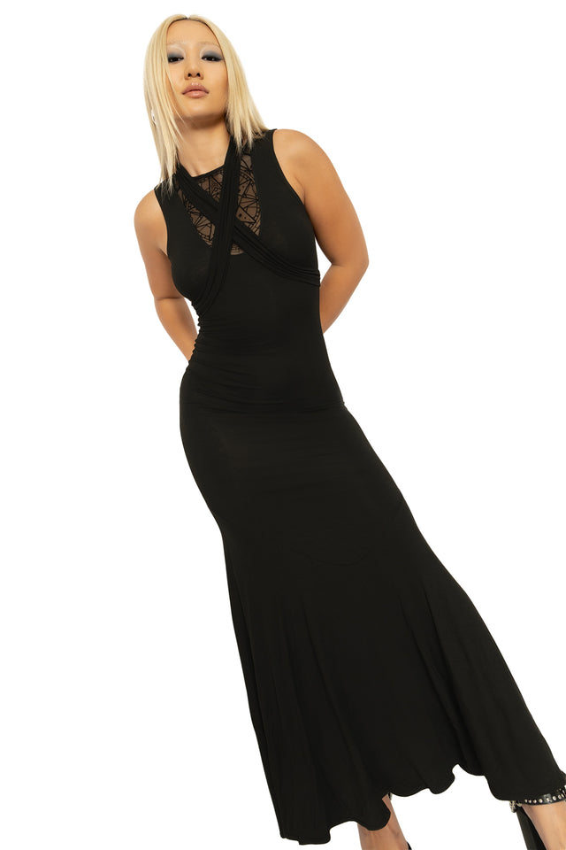 Enchantment Trumpet Maxi Dress