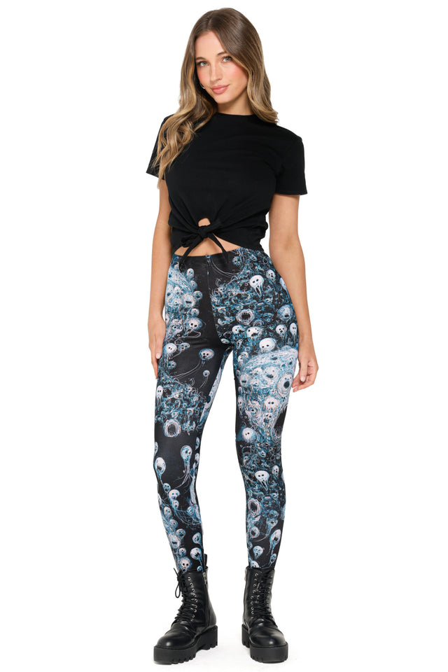 Energy Bubbles High Waisted Leggings