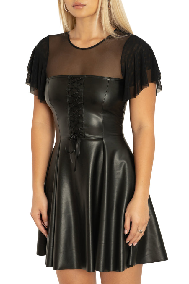 Entity Corset Skater Dress Front