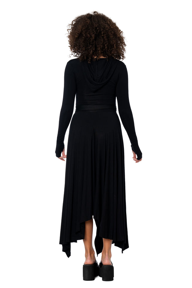 Dead Dancer Dress in black – BlackMilk Clothing, product image 4