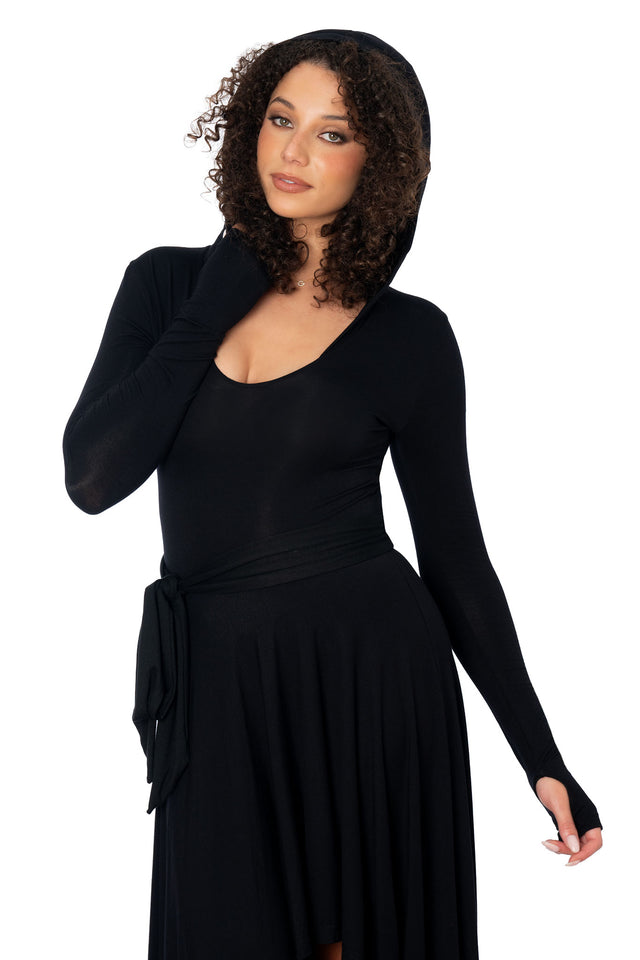 Dead Dancer Dress in black – BlackMilk Clothing, product image 6