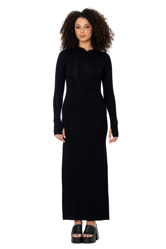 The Cult Leader Dress in black – BlackMilk Clothing, product image 1