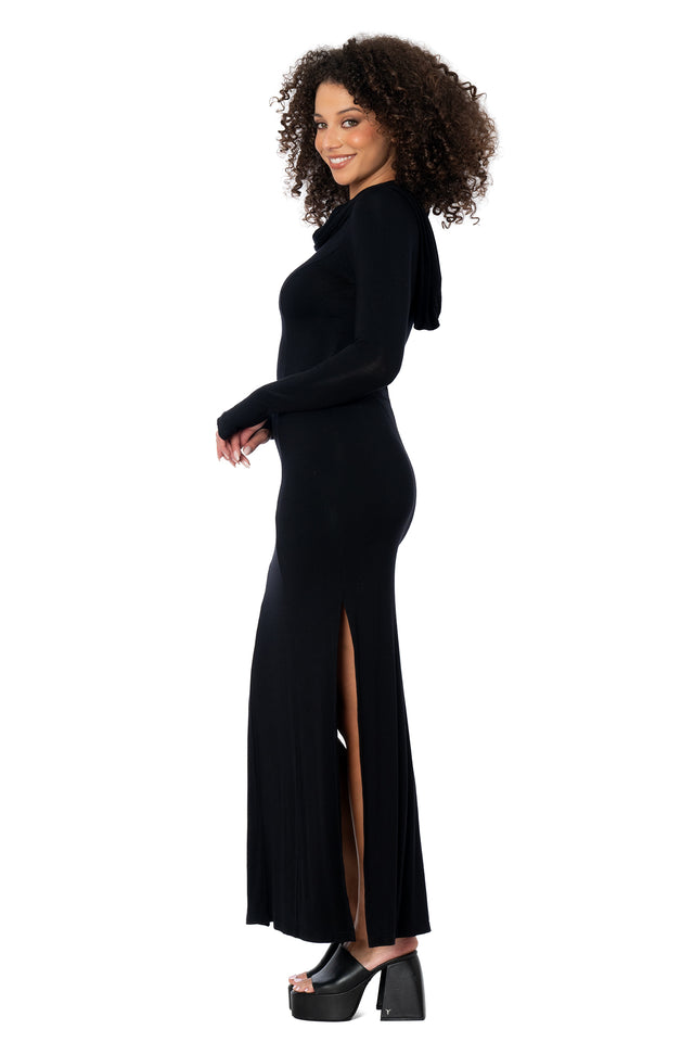 The Cult Leader Dress in black – BlackMilk Clothing, product image 2