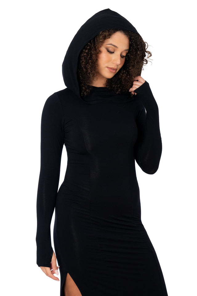 The Cult Leader Dress in black – BlackMilk Clothing, product image 5