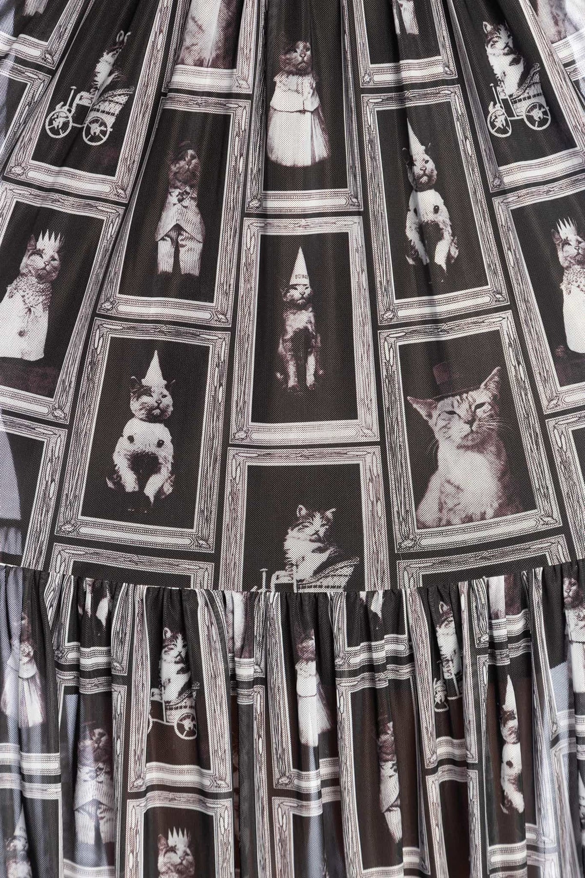 Cat Tales Sheer Midaxi Dress - Limited – BlackMilk Clothing
