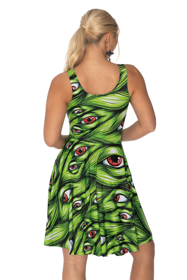 Eye On You Scoop Longline Dress - Limited BlackMilk Clothing Eye On You Scoop Longline Dress - Limited BlackMilk Clothing