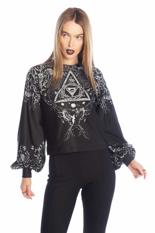 Eye of the Infinite Bishop Sweater