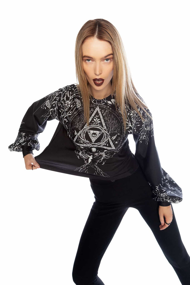 Eye of the Infinite Bishop Sweater