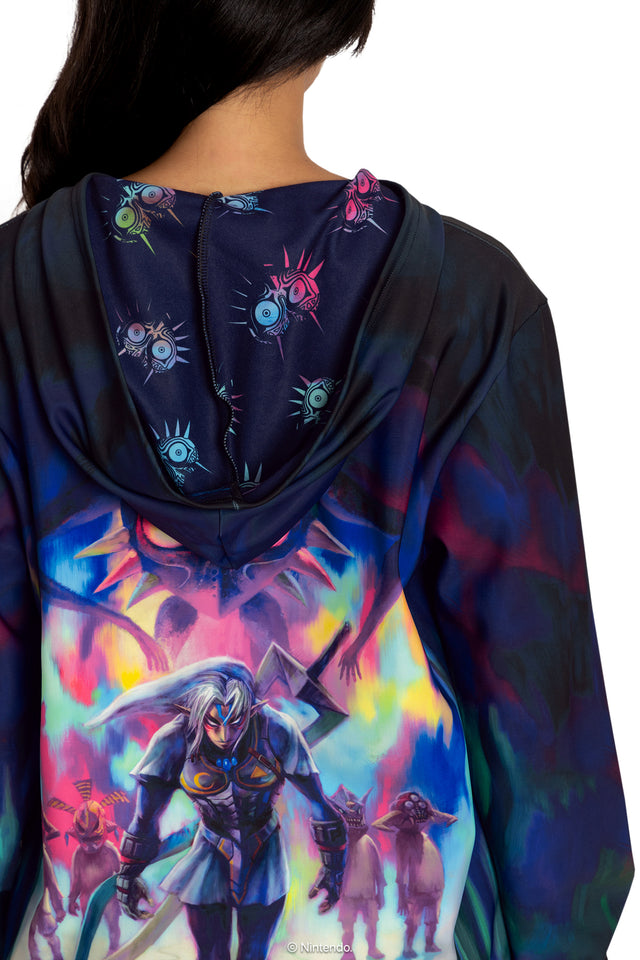 Fierce Deity Link Hoodie Sweater Back