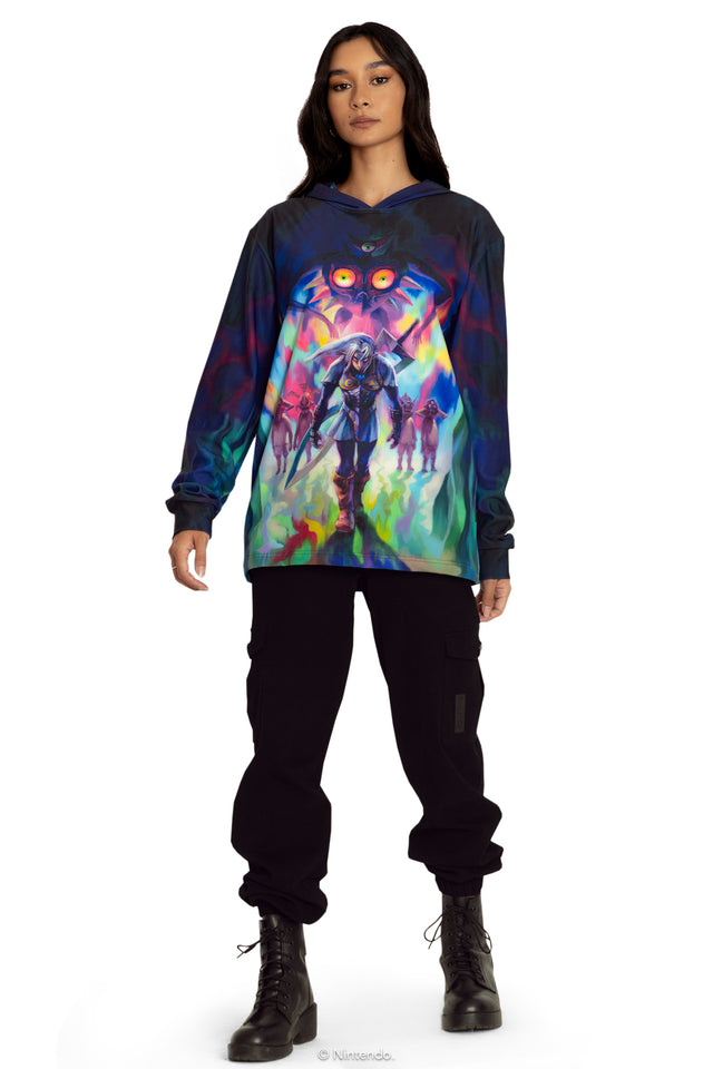 Fierce Deity Link Hoodie Sweater Front