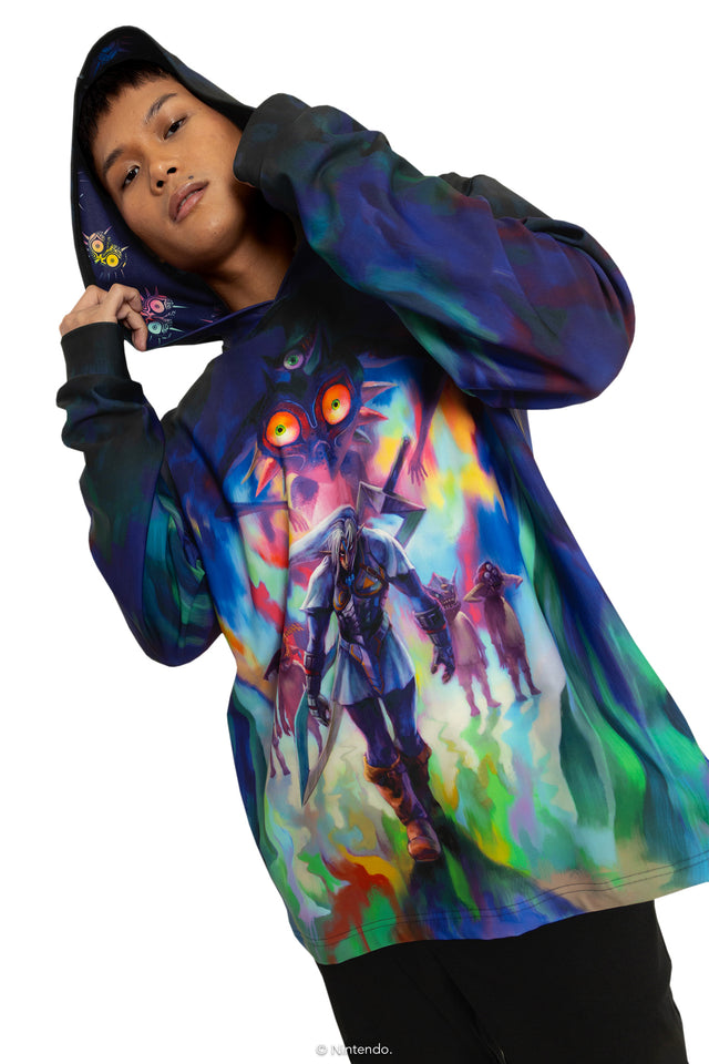 Fierce Deity Link Hoodie Sweater Wide