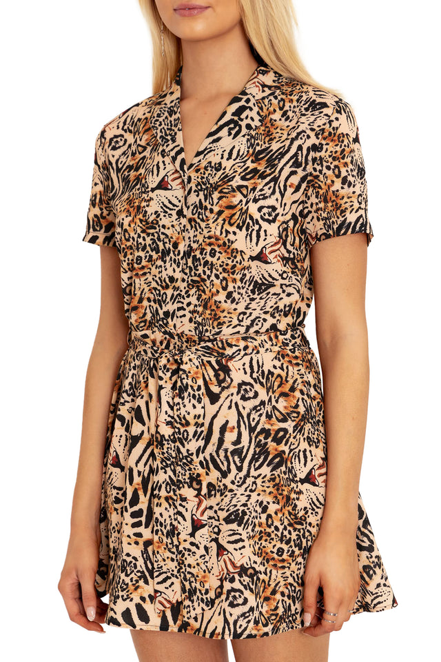 BlackMilk Clothing - Fierce Shirt Dress