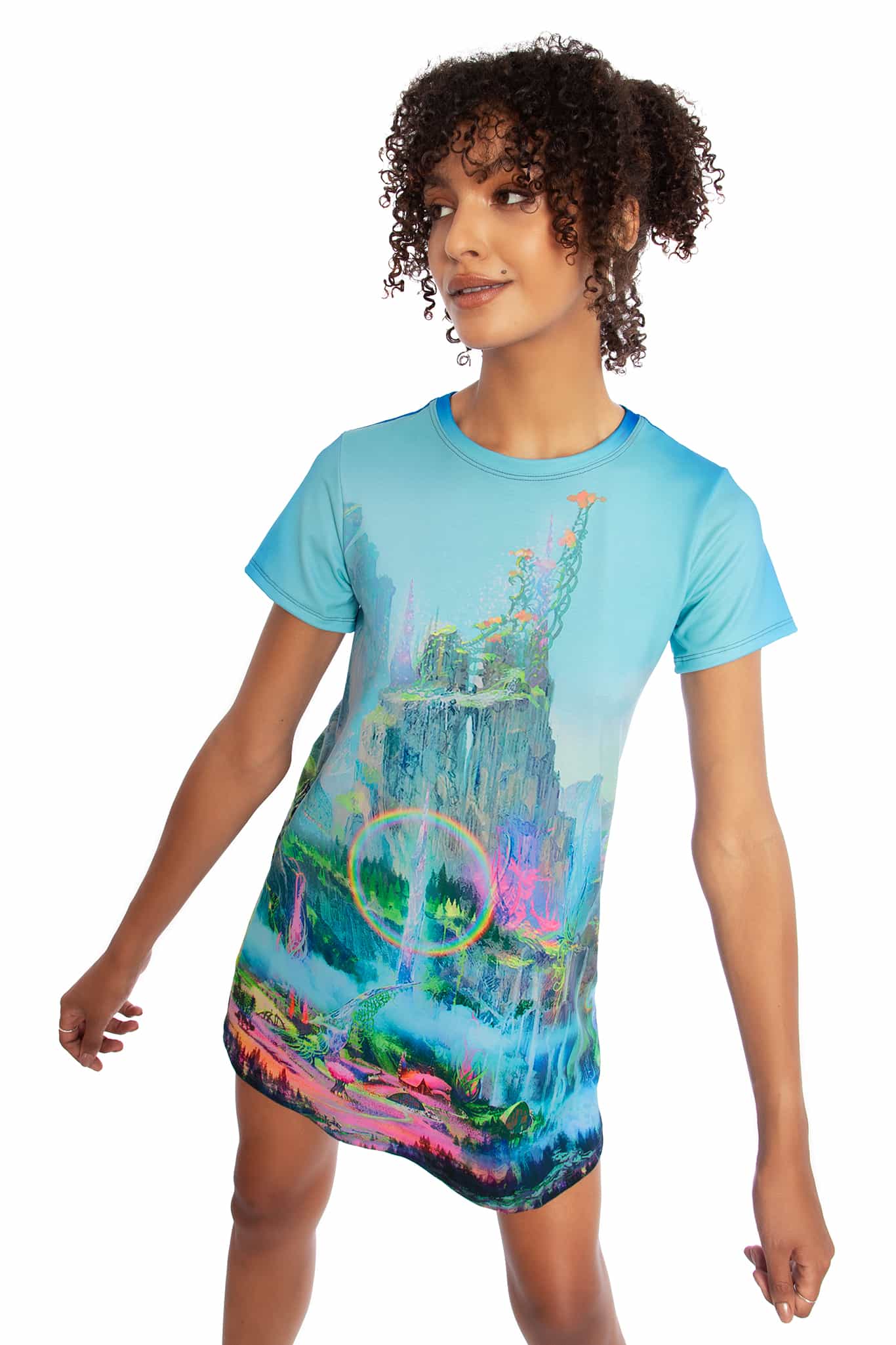 ꧁⋆megmilk⋆꧂ Il Mheg Swing Tee Dress - Limited – BlackMilk Clothing
