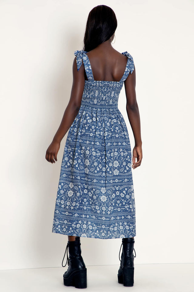 Foxy Garden Tie Dress