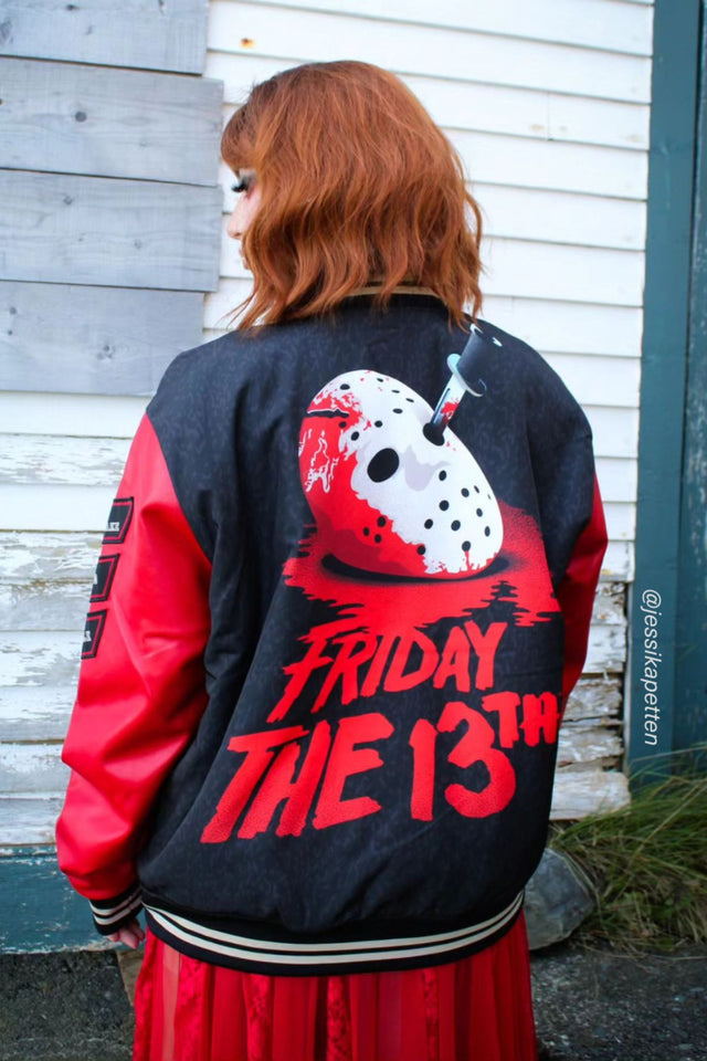 Friday The 13th Varsity Jacket