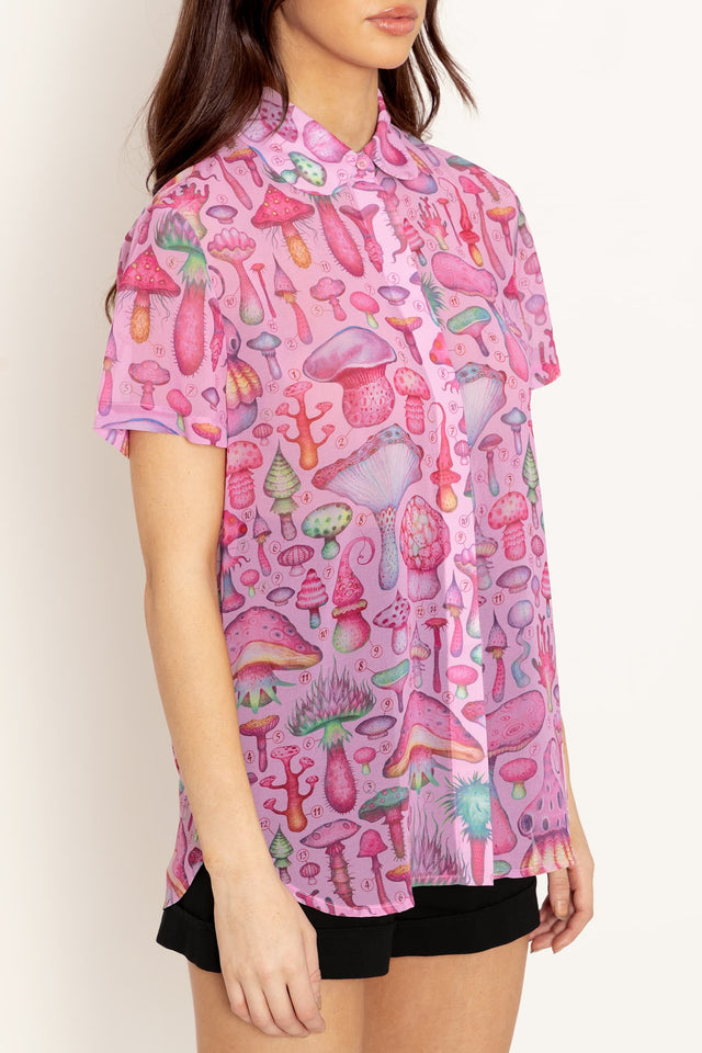 Fungirl Cute As A Button Shirt