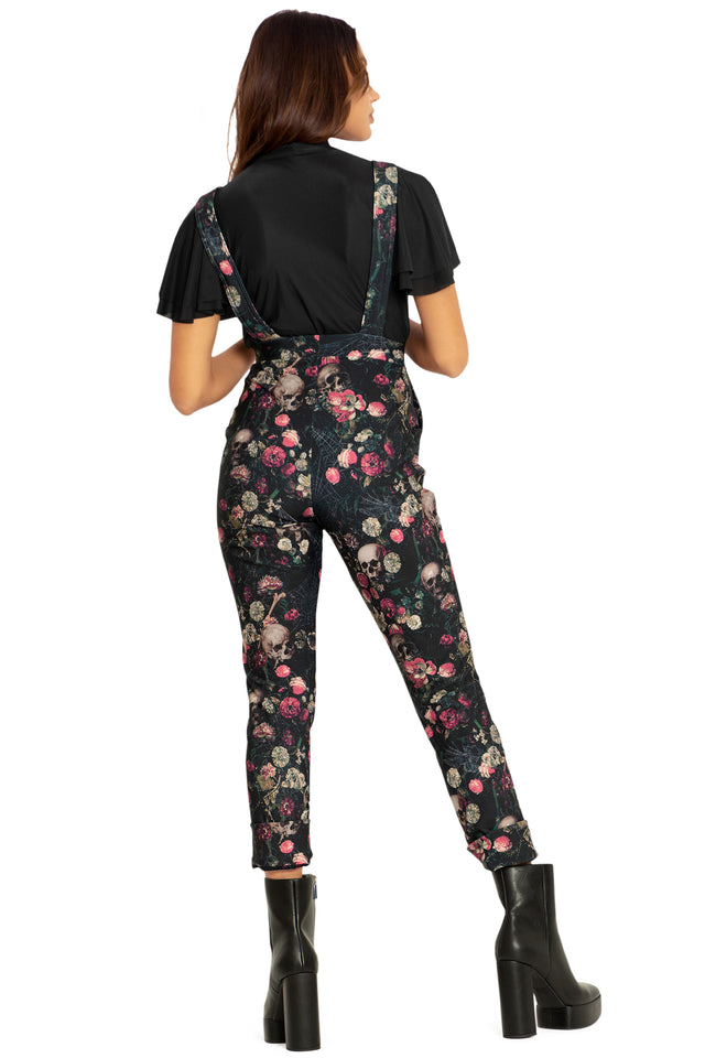 BlackMilk Clothing - Garden Of Bones Overalls