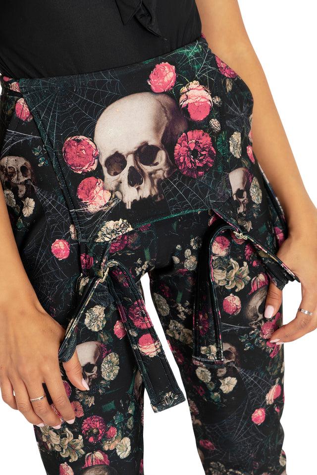 BlackMilk Clothing - Garden Of Bones Overalls