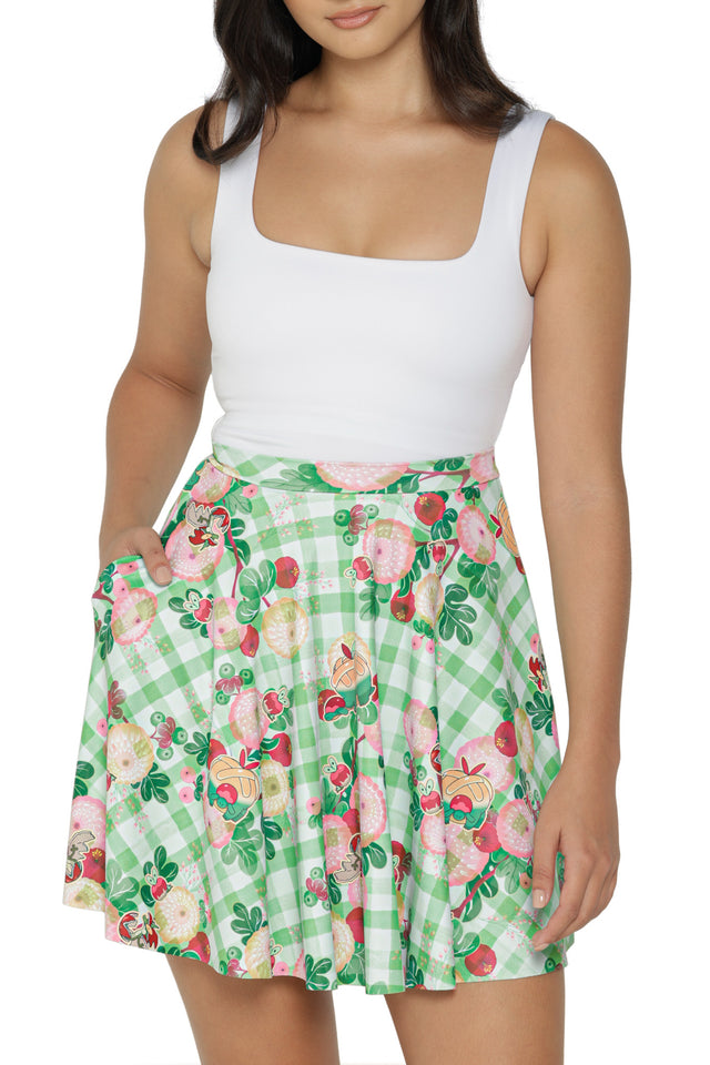 Gingham Applin Evolution Pocket Skater Skirt