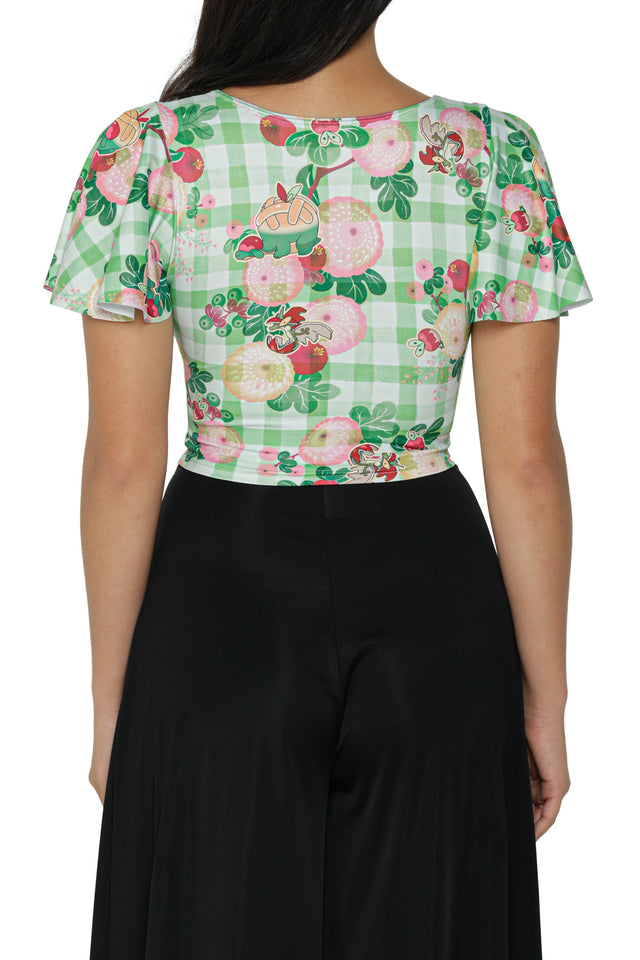 Gingham Applin Evolution Rio Marilyn Top